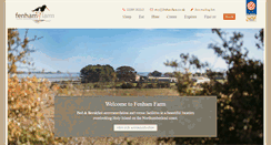 Desktop Screenshot of fenhamfarm.co.uk